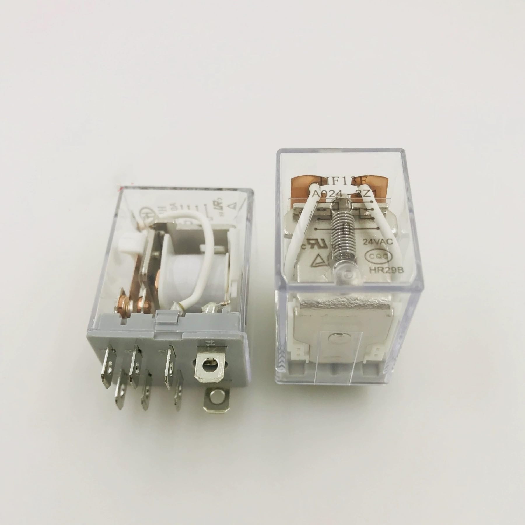 HF13F-A024-2Z1 Relay 24VAC Two Group Conversion 8-Pin 10A Socket Installation Wide Pin YYVFLAUX von YYVFLAUX