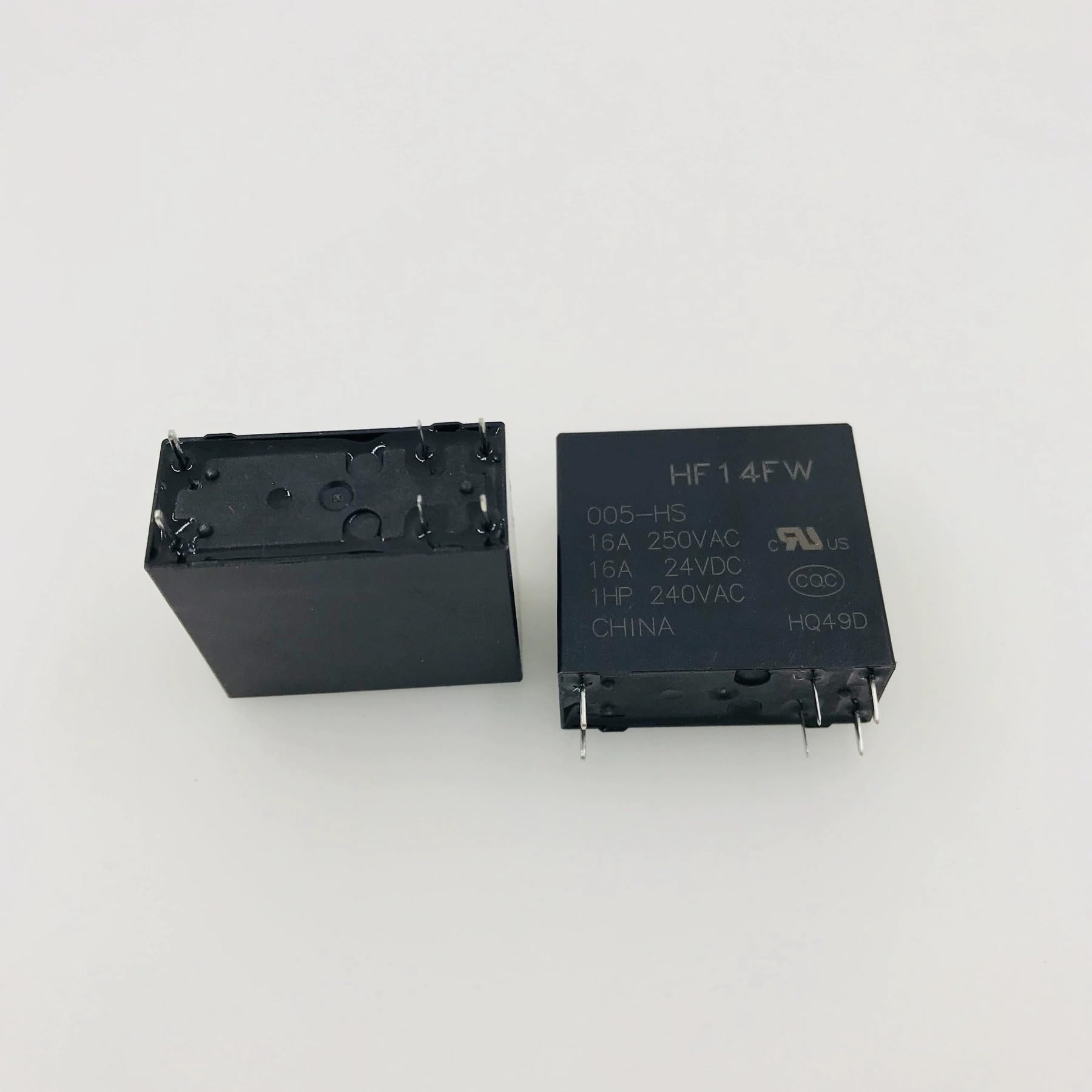 HF14FW-005-HS 5VDC set of normally open 6-pin 16A250VAC relay YYVFLAUX von YYVFLAUX