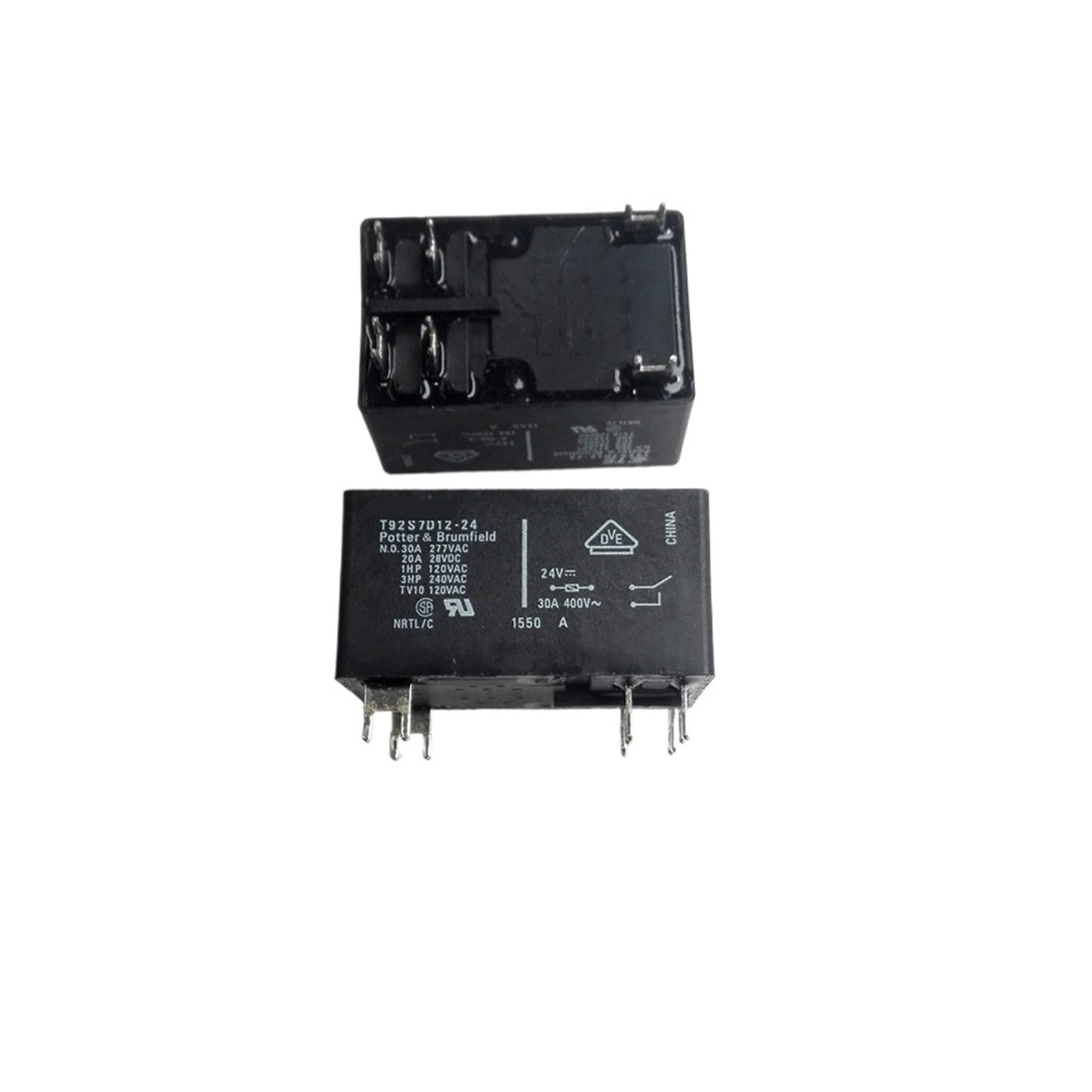 Relay T92S7D12-12 T92S7D12-24 T92P7D12-12 T92P7D12-24 T92P7D22-12 T92P7D22-24 12VDC 24VDC 30A 6PIN YYVFLAUX(T92P7D12-24) von YYVFLAUX