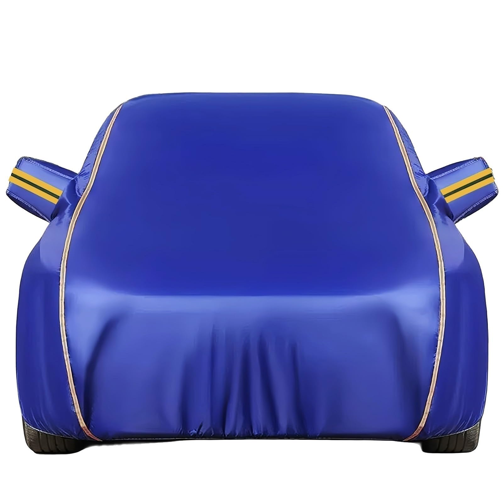 Autoabdeckung Für Mercedes-Benz C-Class AMG C43, Faltbare Vollgarage Oxford-Sonnenschutz Wasserdicht Kratzfest Mit Reißverschluss, Maßgeschneiderte Für PKW/KFZ Vier-Jahreszeiten-Schutzabdeckung(Blue) von YZBOSH