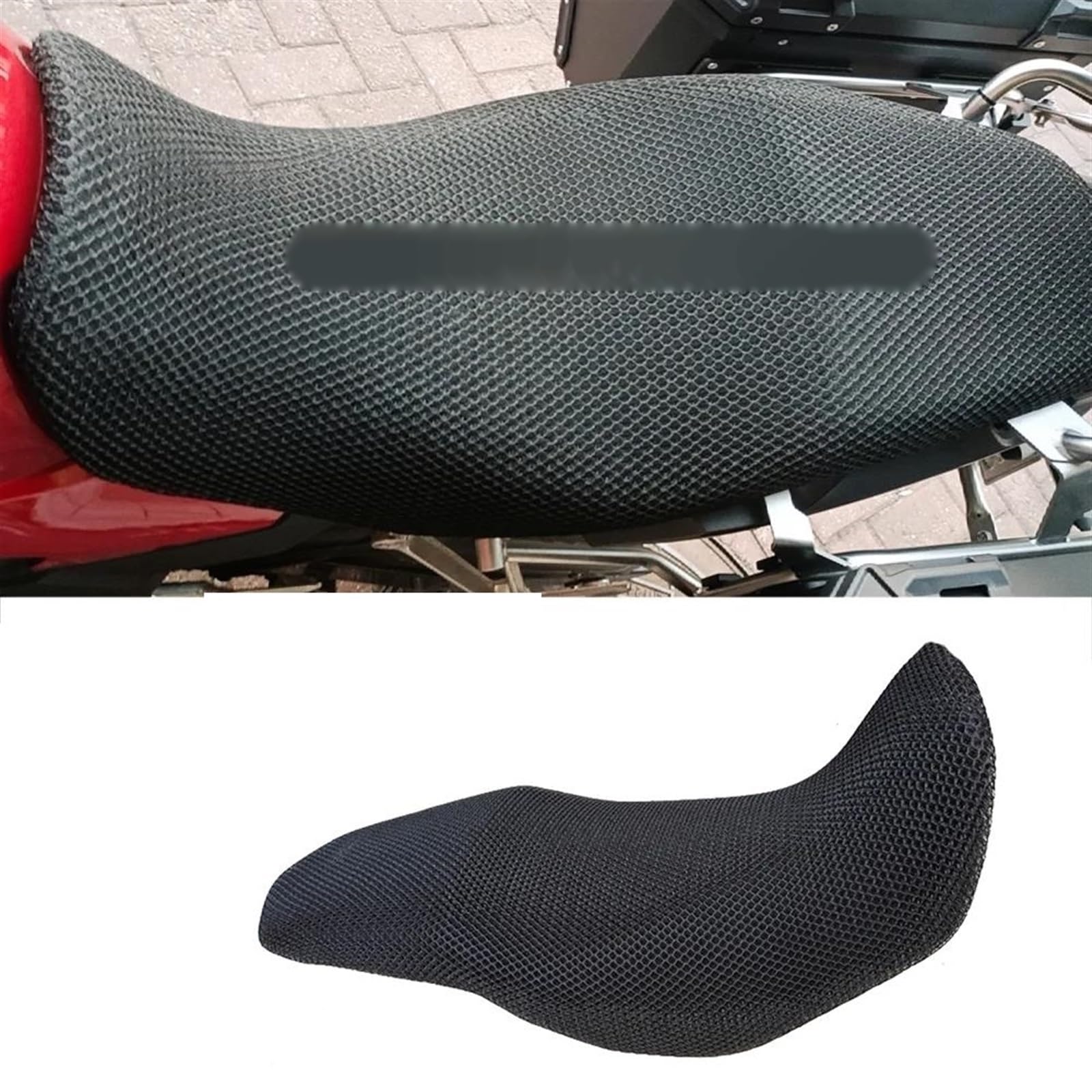 YZCSYBBF Motorradzubehör Sitzkissenbezug Netz 3D Mesh Protector Isolierung Kissenbezug CB400X CB400 CB 400 X 2021 von YZCSYBBF