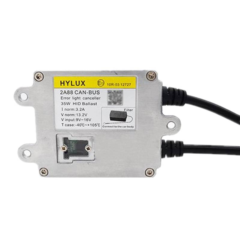 YZSM 1 Stück 35W Für Hylux Für Hyluxtek A2088 Fast Start Slim HID Ballast 12V Autoscheinwerfer Xenon 2A88 Canbus HID Ballast (Color : 1 Piece Hylux 2A88) von YZSM