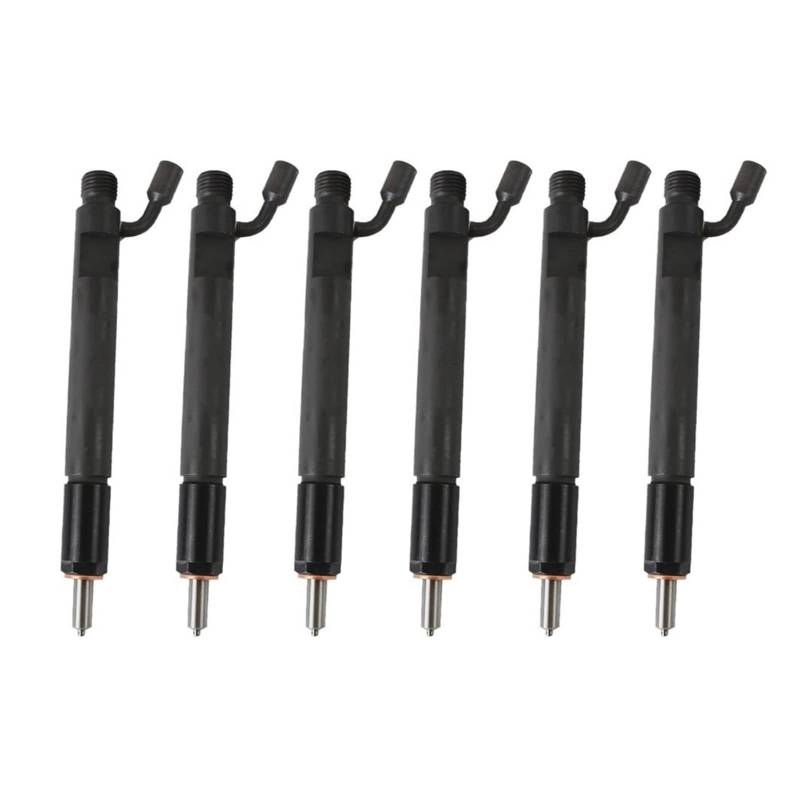 6Pcs Kraftstoff Injektoren Kompatibel for CUMMINS C 8,3 L 6C 6CT 6CTA 6CTAA Motor Kompatibel for Bosch 0432191592 2UO130201B BG2X 9E527 BA von YaLiYa