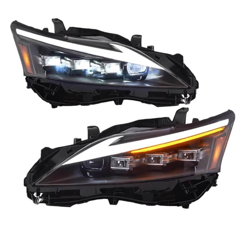 Auto Front Lichter Kompatibel For Lexus CT200 Led Scheinwerfer 2013-2017 CT200H Geändert Voll Led DRL Signale Montage Automotive Zubehör von YaLiYa