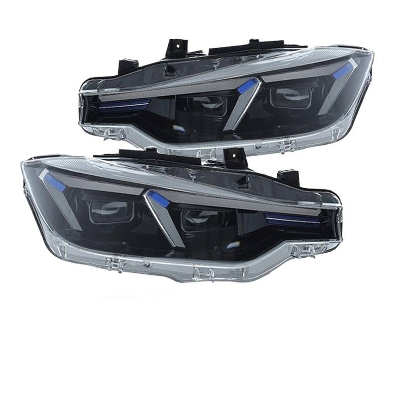 Auto-Licht kompatibel for BMW F30 F35 2012–2019 3er-Serie 320i LED-Auto-Scheinwerfer-Montage-Upgrade Hochkonfigurierbares Signallampen-Zubehör(Original Xenon) von YaLiYa