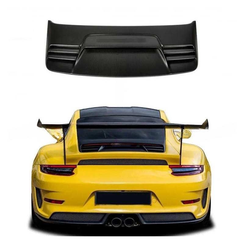 Kompatibel mit Porsche 911 991.2 16-19 Carbon Fiber Heckmotorhauben Nachrüstung GT3RS Auto Heckhaube Abdeckung Autozubehör von YaLiYa