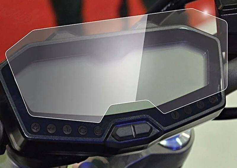 Armaturenbrett-Kratzschutz für Motorrad Für Y&AMAHA MT-07 MT07 FZ-07 FZ07 2015-2020 2018 2019 Motorrad Tacho Instrument TPU Film Dashboard Screen Protector Gauge von YaSao