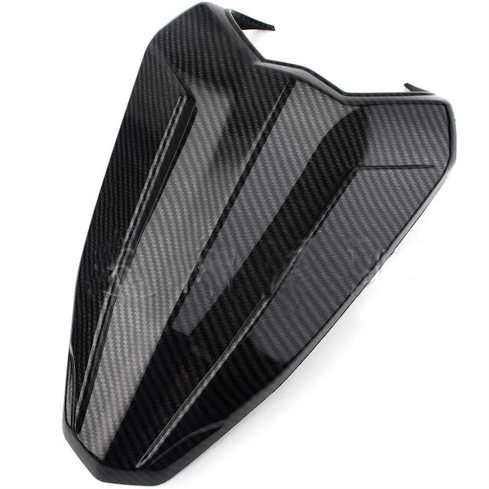 Motorrad Hinten Sozius-Sitz Motorrad Hinten Beifahrer Sozius Buckel Verkleidung Für Y&AMAHA YZF R-15 V3 2017 2018 2019 2020 2021 R15(Carbon Fiber Look) von YaSao