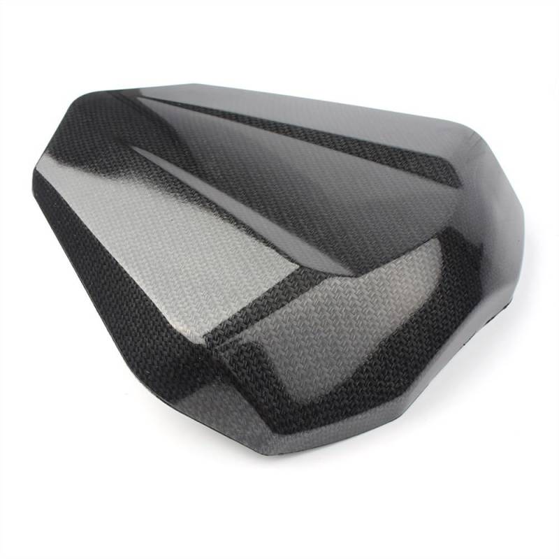 Motorrad Hinten Sozius-Sitz Motorrad Sitzbezug Hinten Sozius Gugel Zurück Abdeckung Für Y&AMAHA YZF R6 2006 2007(Carbon Fiber2) von YaSao