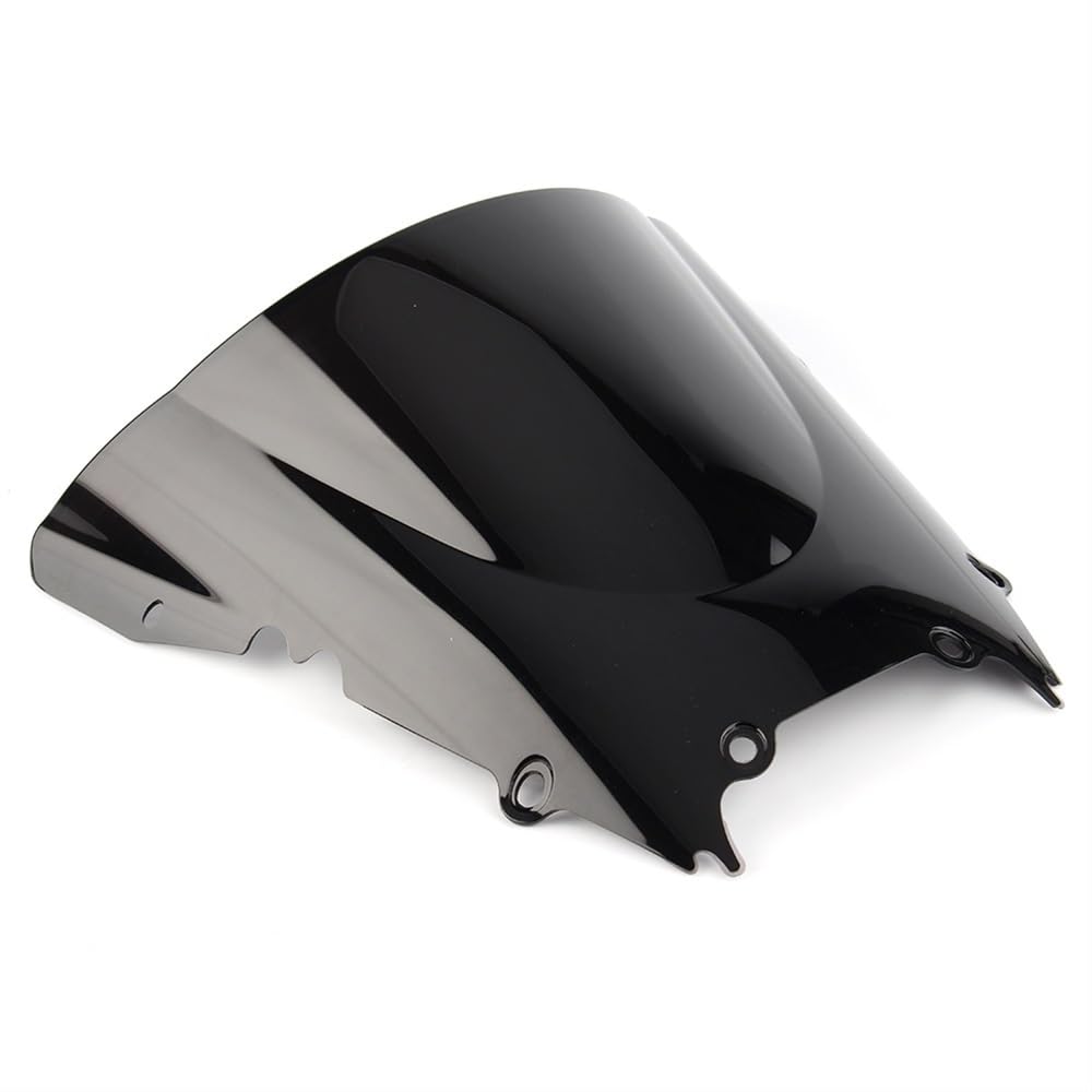 Windschutzscheibe Motorrad ABS Motorrad Double Bubble Windschutzscheibe Winddicht Spoiler Sonnenblende Für YZF R6 600 1998 1999 2000 2001 2002(99) von YaSao