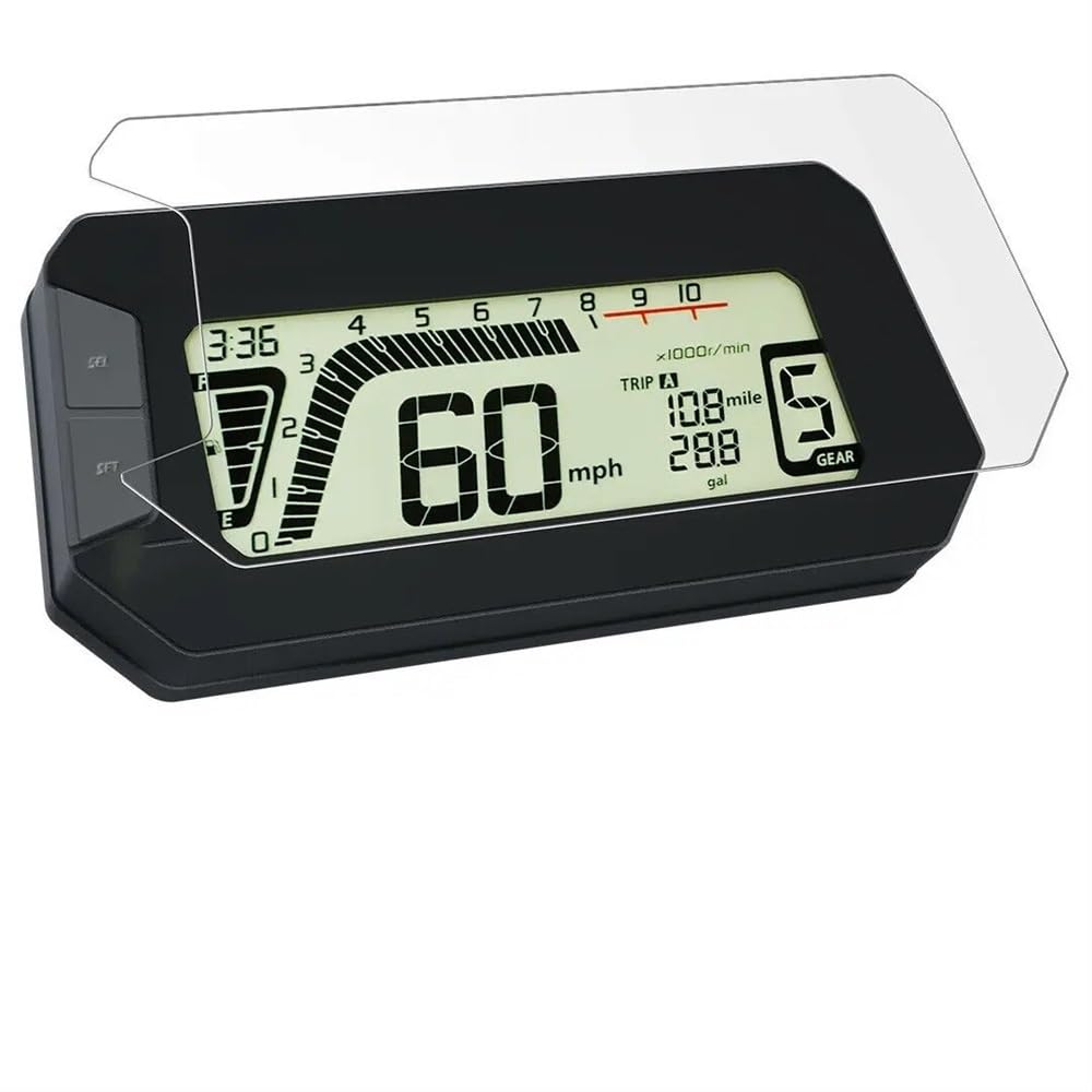 YaSao Armaturenbrett-Kratzschutz für Motorrad Für H&ONDA CRF 300F Motorrad Zubehör Scratch Cluster Screen Dashboard Schutz Instrument Film(1PCS) von YaSao