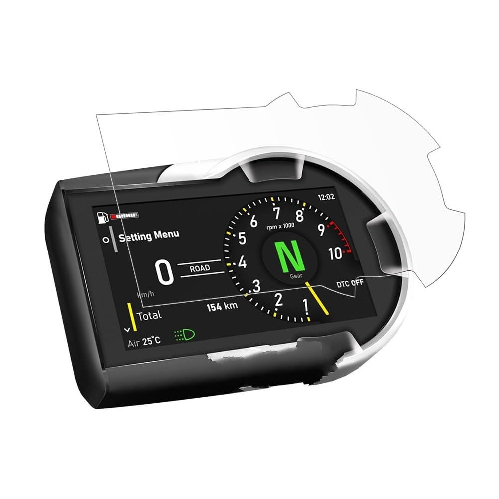 YaSao Armaturenbrett-Kratzschutz für Motorrad Motorrad Dashboard Screen Protector Zubehör TFT Anti-Scratch Schutz Film Für D&UCATI Scrambler 800 2023 von YaSao