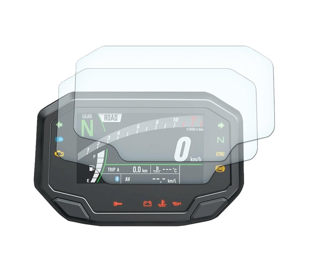 YaSao Armaturenbrett-Kratzschutz für Motorrad Motorrad Displayschutzfolie Instrument Tacho Cluster Kratzschutzfolie Für KA&WA&SAKI Ninja650 Z650 Z900 2020 von YaSao