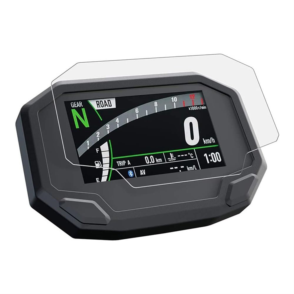 YaSao Armaturenbrett-Kratzschutz für Motorrad Motorrad Zubehör Cluster Kratzschutz Film Dashboard Screen Protector Für KA&WA&SAKI Ninja 1000SX 650 ZX-10R Z900 ZH2 von YaSao