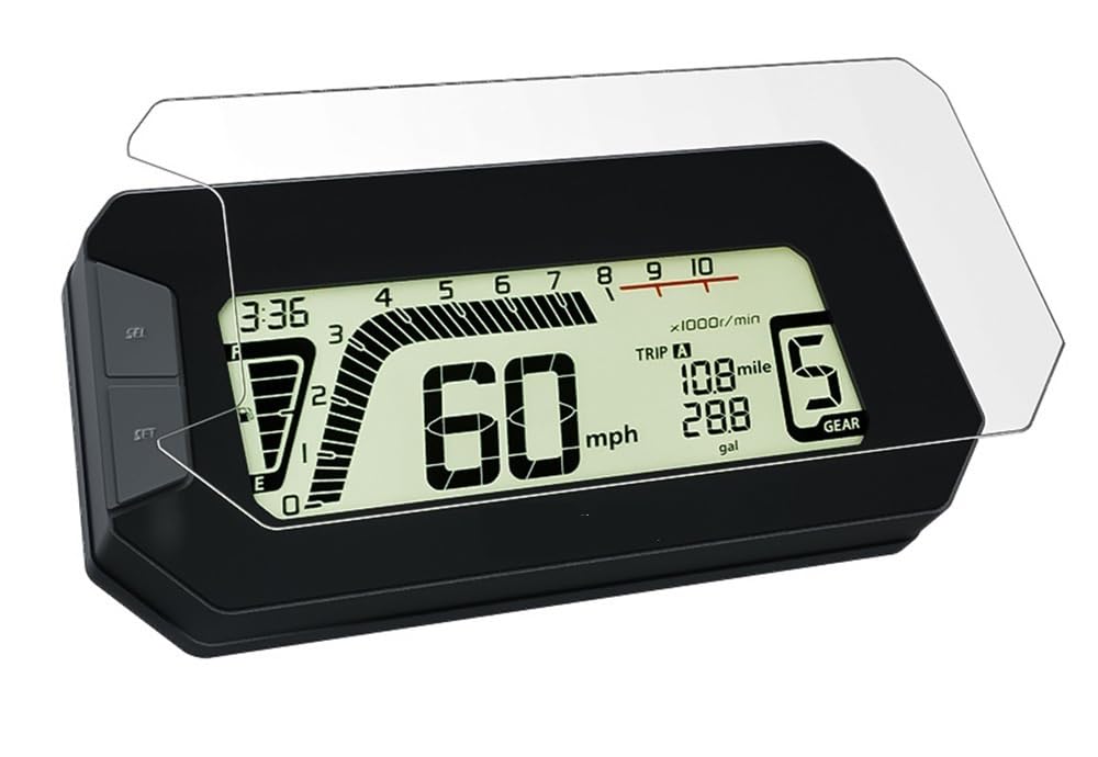 YaSao Armaturenbrett-Kratzschutz für Motorrad Motorrad Zubehör Dashboard Screen Protector Film Display-schutzfolie Für H&ONDA MSX 125 Grom 2021 von YaSao