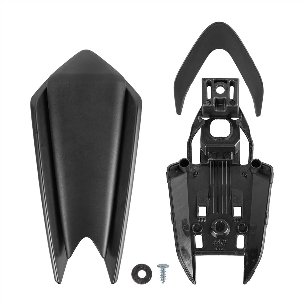 YaSao Motorrad Hinten Sozius-Sitz Für Aprilia RS660 2020-2022, Tuono 660/RSV4 1100 2021-2022 Motorrad Hinten Passagier Sozius Sitz Abdeckung Verkleidung Sitz Gugel(Black10) von YaSao