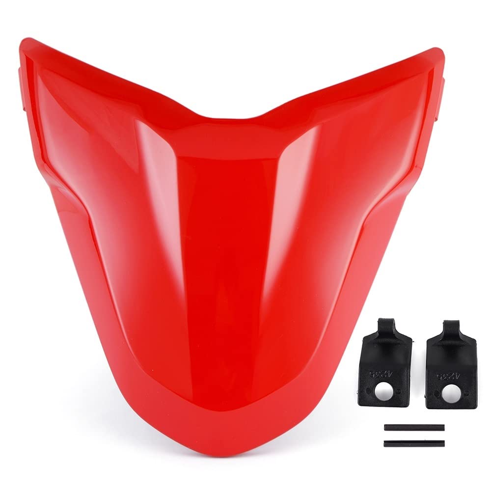 YaSao Motorrad Hinten Sozius-Sitz Für D&UCATI Supersport 939 950 Ganzjährig Beifahrer Sozius Rücksitzbezug Verkleidung(Red10) von YaSao