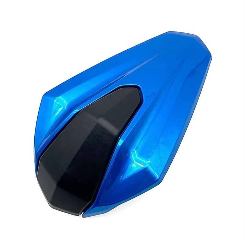 YaSao Motorrad Hinten Sozius-Sitz Motorrad Beifahrersitz Sitzbankabdeckung Buckel Verkleidung Für KA&WA&SAKI NINJA400 250 Z400 EX400 2018-2023(Blue) von YaSao