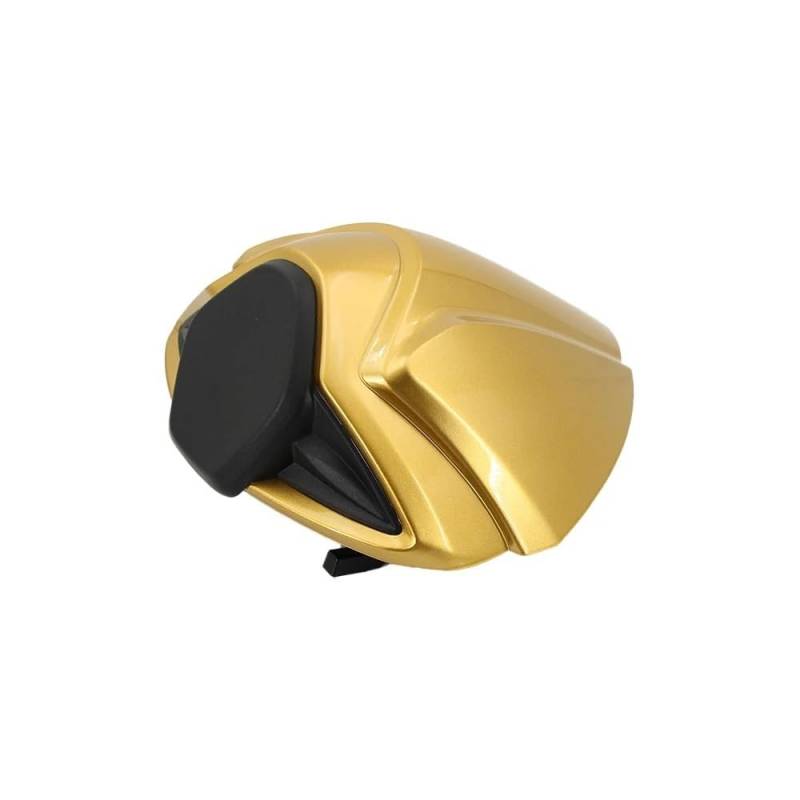 YaSao Motorrad Hinten Sozius-Sitz Motorrad Hinten Passagier Sozius Sitz Abdeckung Verkleidung Gugel Für Suzuki Hayabusa GSX-1300R 1340R 2021-2024(Black Gold) von YaSao