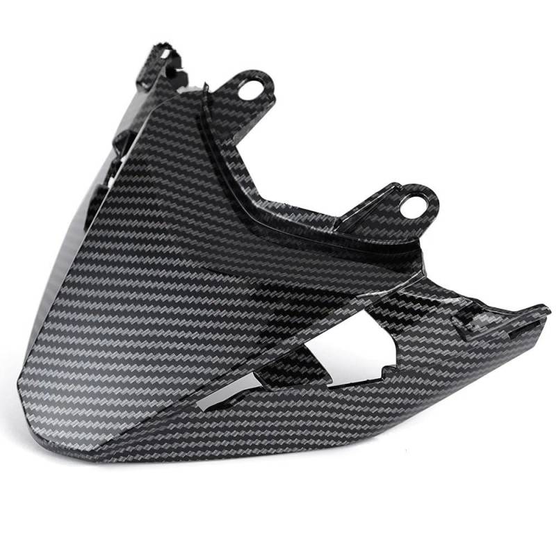 YaSao Motorrad Hinten Sozius-Sitz Motorrad Hinten Sitz Schwanz Abdeckung Verkleidung Gugel Für H&ONDA CBR500R 2019 2020 2021 2022(Carbon Fiber) von YaSao