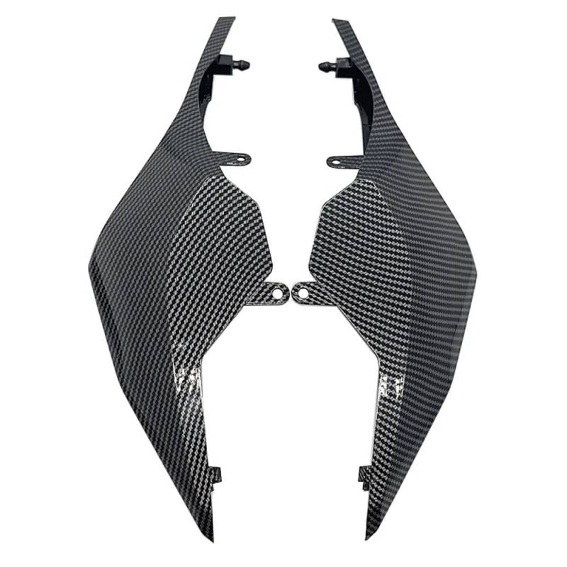 YaSao Motorrad Hinten Sozius-Sitz Motorrad Hinten Sitz Seite Panel Abdeckung Gugel Verkleidung Für H&ONDA CB650R CBR650R 2019-2020 Reitstock Carbon Faser(9) von YaSao