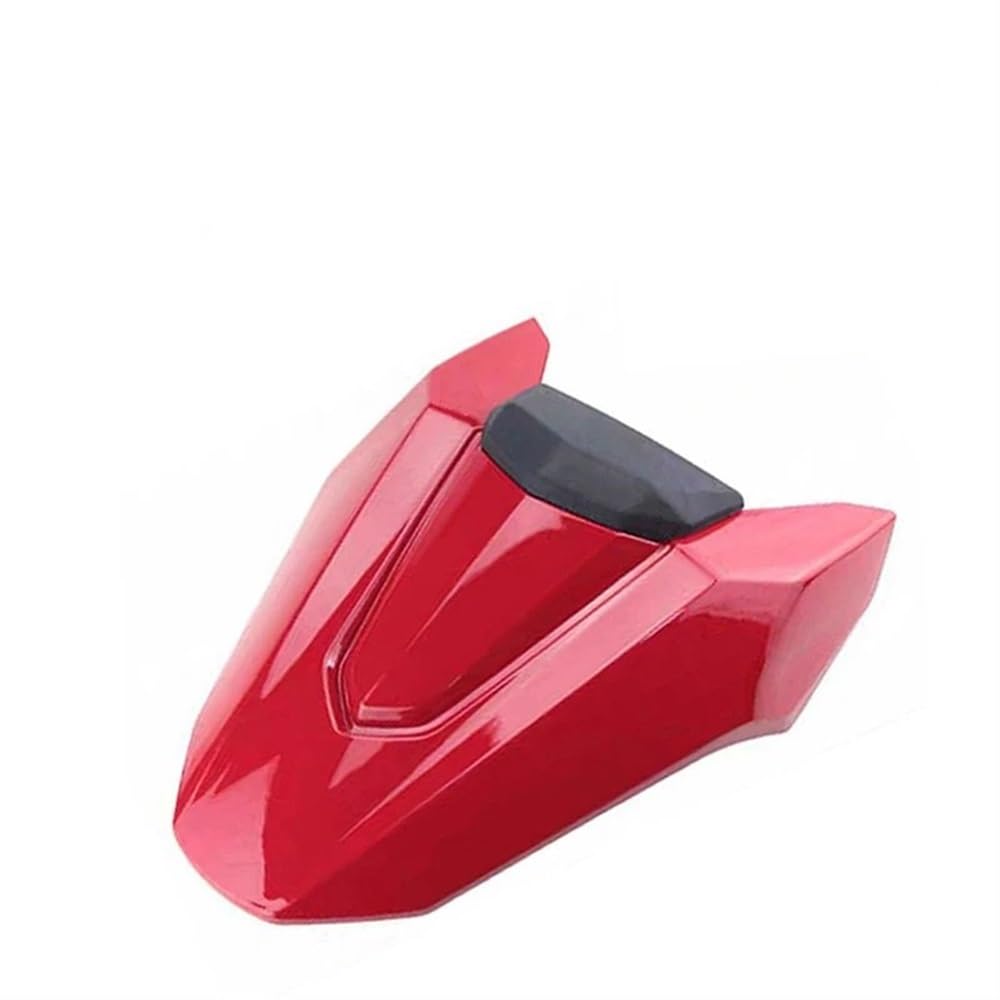 YaSao Motorrad Hinten Sozius-Sitz Motorrad Sitzbezug Hinten Beifahrersitz Gugel Buckel Verkleidung Für H&ONDA CB650R CBR650R 2019 2020 2021 2022 2023(A-Red) von YaSao