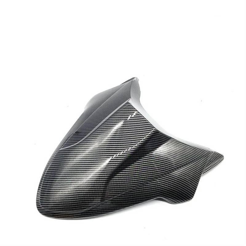 YaSao Motorrad Hinten Sozius-Sitz Motorrad Sitzbezug Hinten Beifahrersitz Gugel Buckel Verkleidung Für H&ONDA CB650R CBR650R 2019 2020 2021 2022 2023(B-Carbon Fiber Look) von YaSao