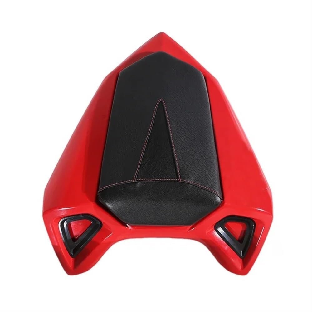 YaSao Motorrad Hinten Sozius-Sitz Motorrad Zubehör Hinten Sozius Sitz Abdeckung Gugel Für H&ONDA CB CBR 650R 2019 2020 2021 2022(Light Red) von YaSao