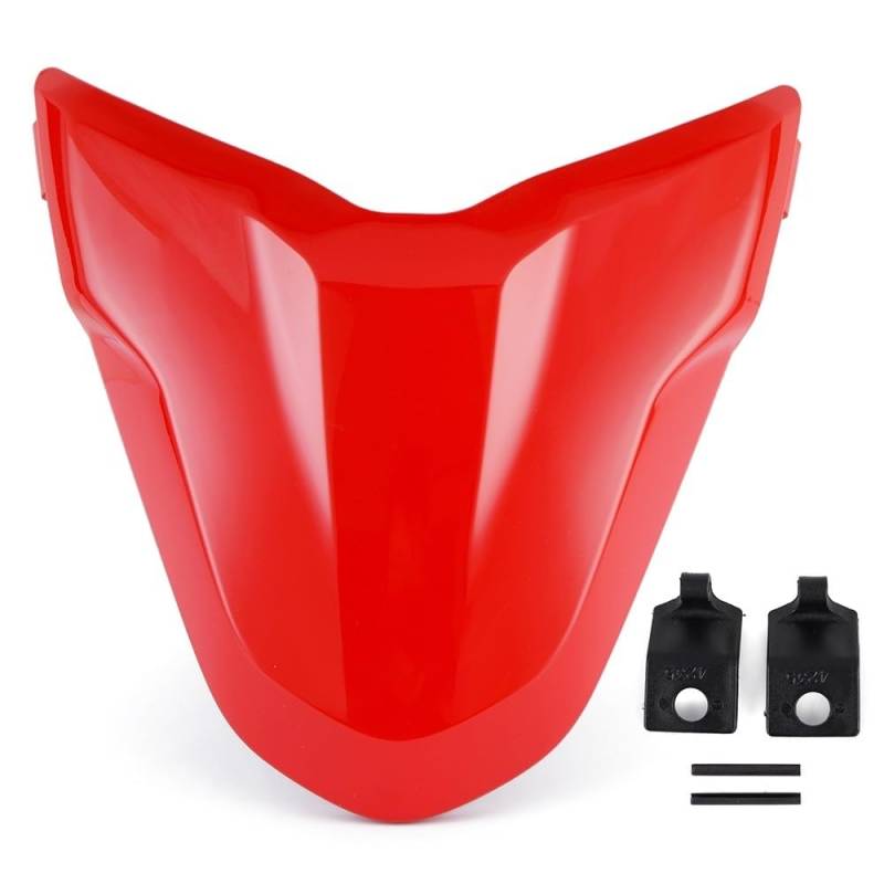 YaSao Motorrad Hinten Sozius-Sitz Rücksitzabdeckung Für D&UCATI Supersport 950 939, Ganzjahres-Motorrad-Beifahrer-Soziusverkleidung(Red10) von YaSao