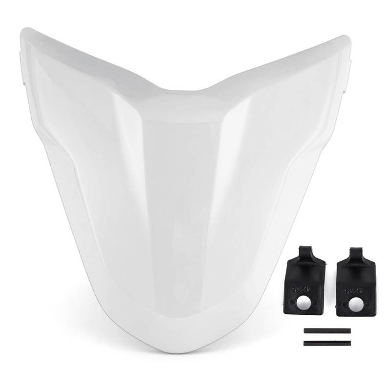 YaSao Motorrad Hinten Sozius-Sitz Rücksitzabdeckung Für D&UCATI Supersport 950 939, Ganzjahres-Motorrad-Beifahrer-Soziusverkleidung(White9) von YaSao