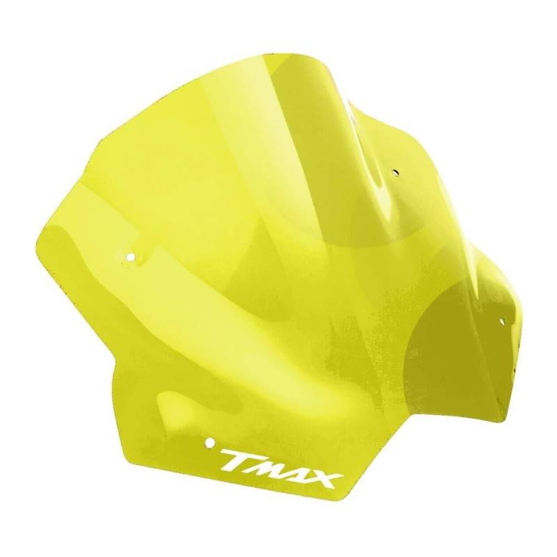 YaSao Windschutzscheibe Motorrad Motorrad Frontscheibe Windschutzscheibe Verkleidung Double Bubble Winddicht Bildschirm Für T-MAX530 2012-2016(2) von YaSao