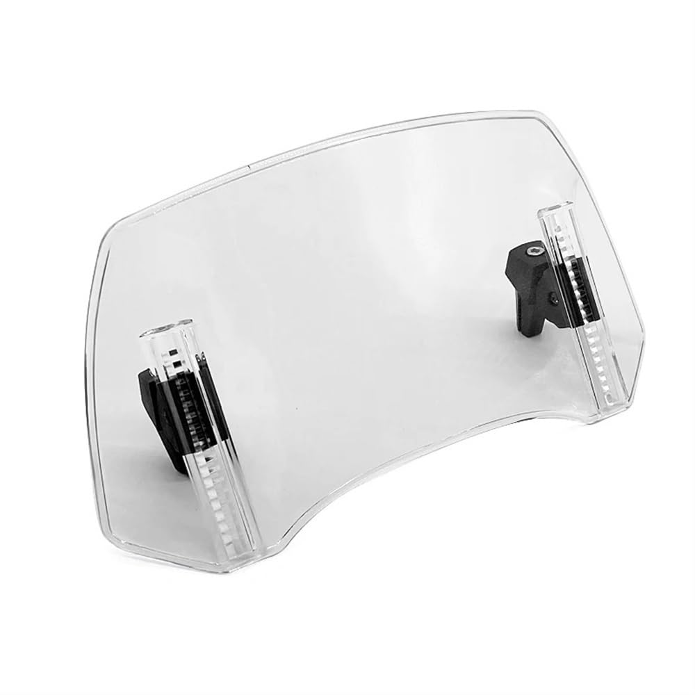 YaSao Windschutzscheibe Motorrad Motorrad Windschutzscheibe Verlängerung Spoiler Für KLR 650 2020 2021 2022(Transparent) von YaSao