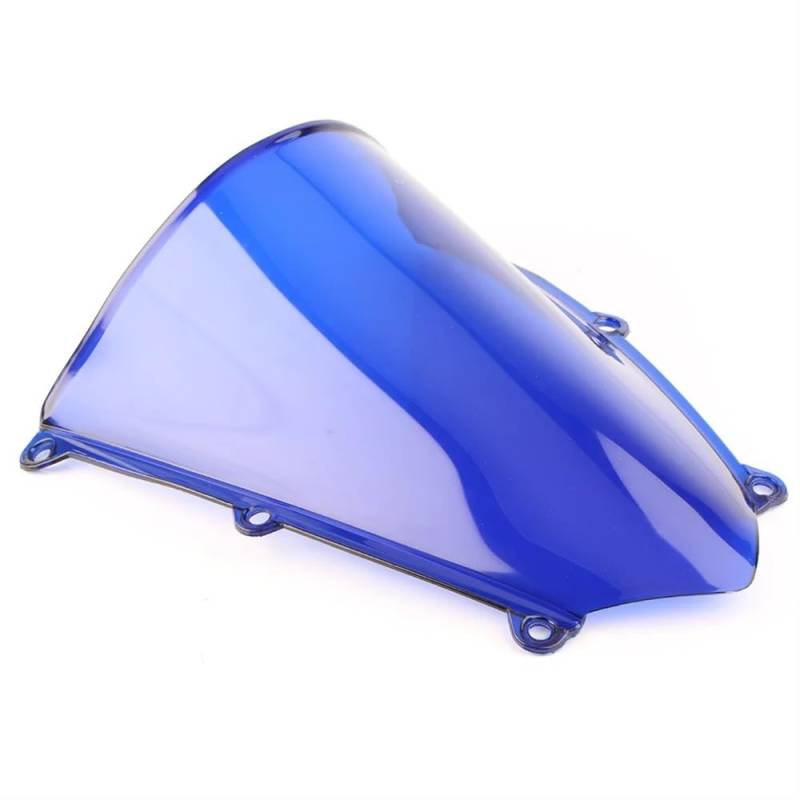 YaSao Windschutzscheibe Motorrad Motorrad Windschutzscheibe Windschutzscheibe Für CBR600RR F5 CBR 600 RR 2012 2007 2008 2009 2010 2011 2012(Blue6) von YaSao