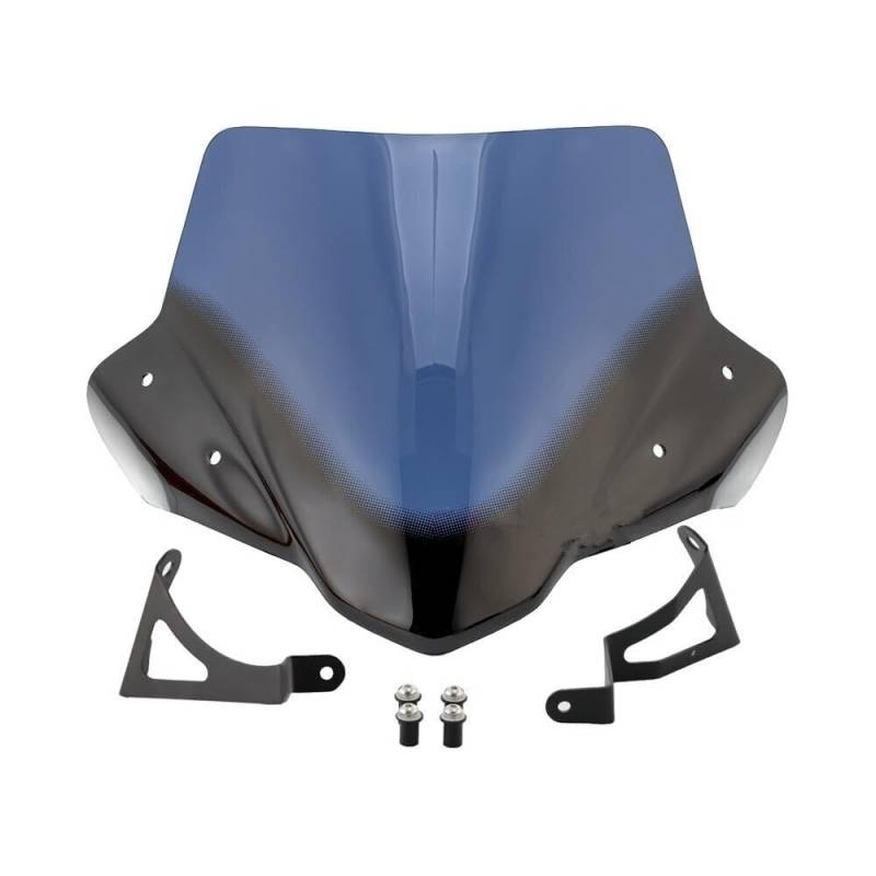 YaSao Windschutzscheibe Motorrad Motorrad Zubehör Nackt Windschutzscheibe Windschutz Air Wind Schild Deflektor Motor Für XJ6 N 2009-2016 von YaSao