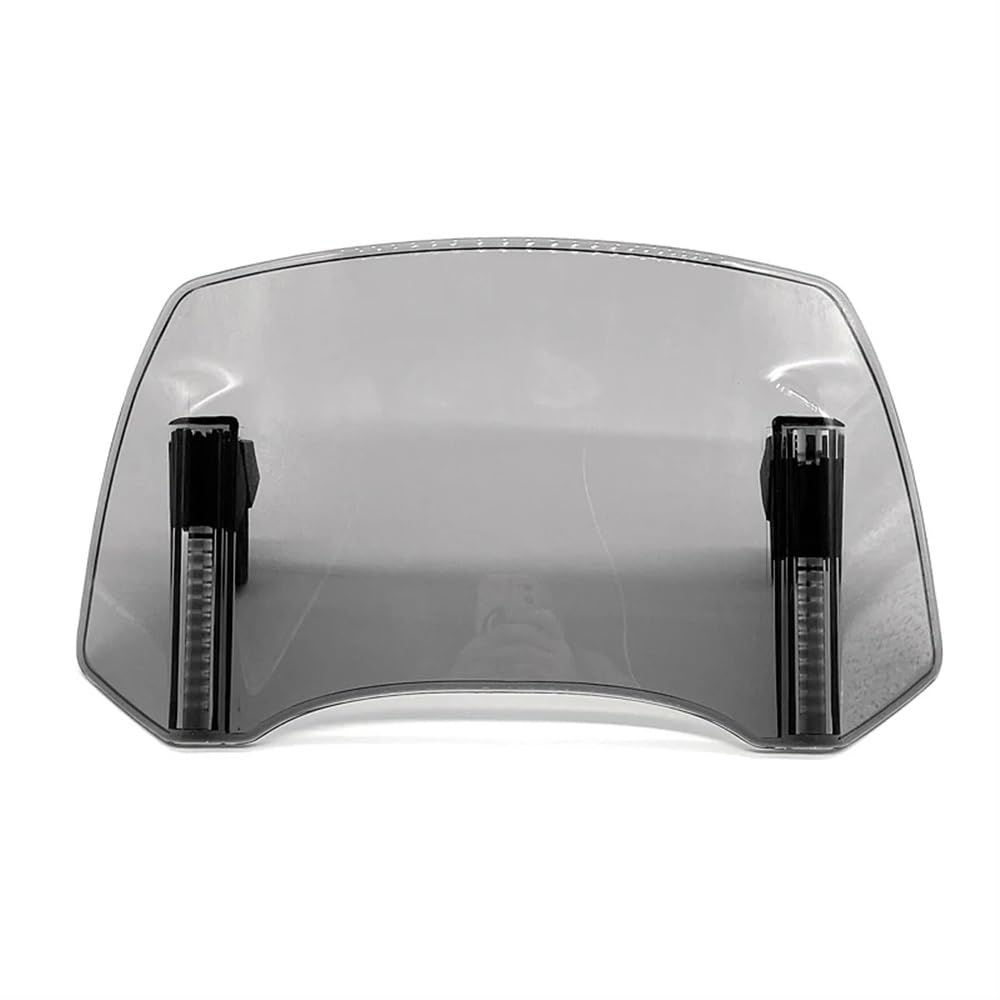 YaSao Windschutzscheibe Motorrad Universal Clamp-On Windschutzscheibe Für X-ADV750 X-ADV Motorrad Windschutzscheibe Verlängerung Einstellbare Spoiler Deflektor(51) von YaSao