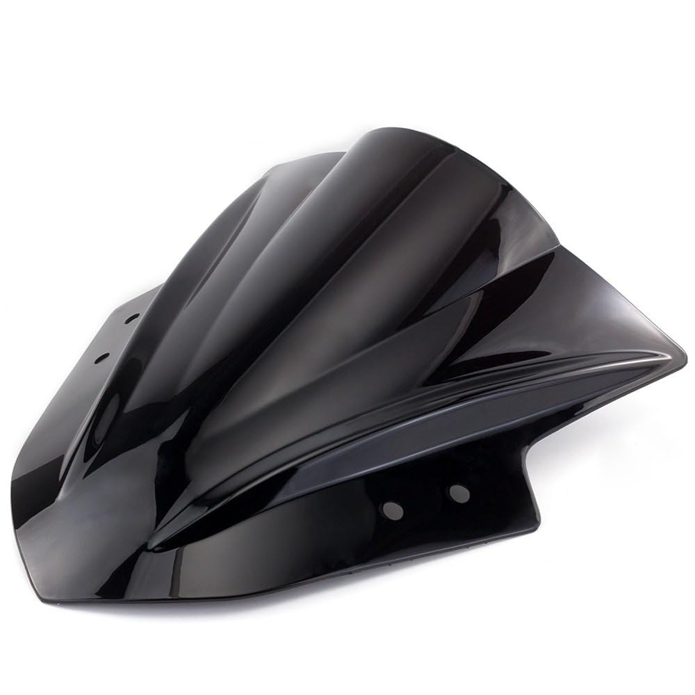 YaSao Windschutzscheibe Motorrad Windschutzscheiben-Bildschirm Für Ninja 300 EX300 EX300R EX 300R 2013 2014 2015 2016 2017 Deflector Bubble Double Windschutzscheibe von YaSao