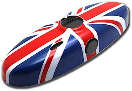 YaaGoo Innenspiegel-Abdeckung, für R50 R52 R53 R55 R56 R57 R58 R59 R60 R61 Mini (Union Jack, R50-R61 2004-2013) von YaaGoo