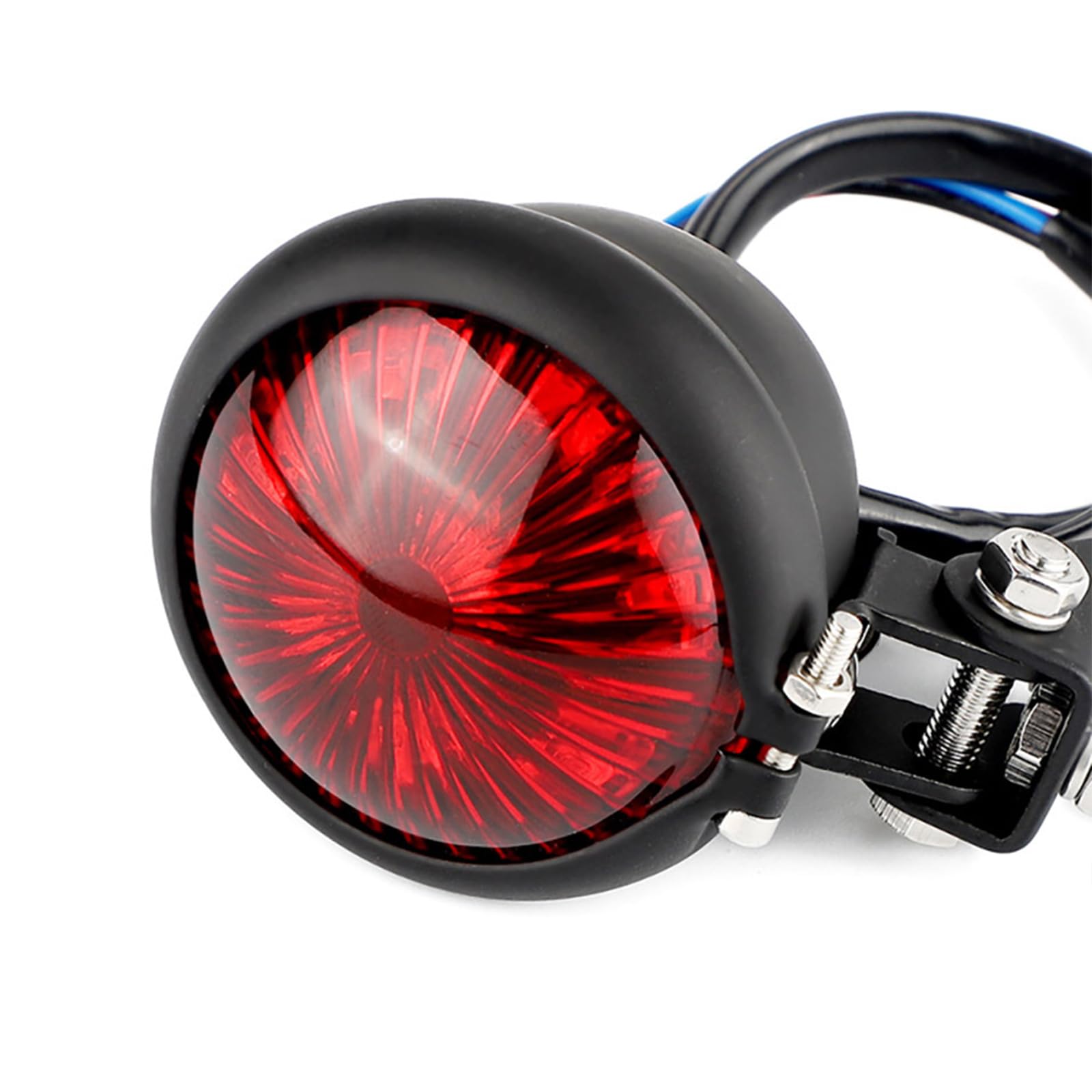 Yaasier Motorrad LED-Rücklicht,Motorrad Stop Rücklicht,Nachtzug Rücklicht Bremslicht Parklicht für die meisten Motorrad Bremse Rücklicht Zubehör von Yaasier