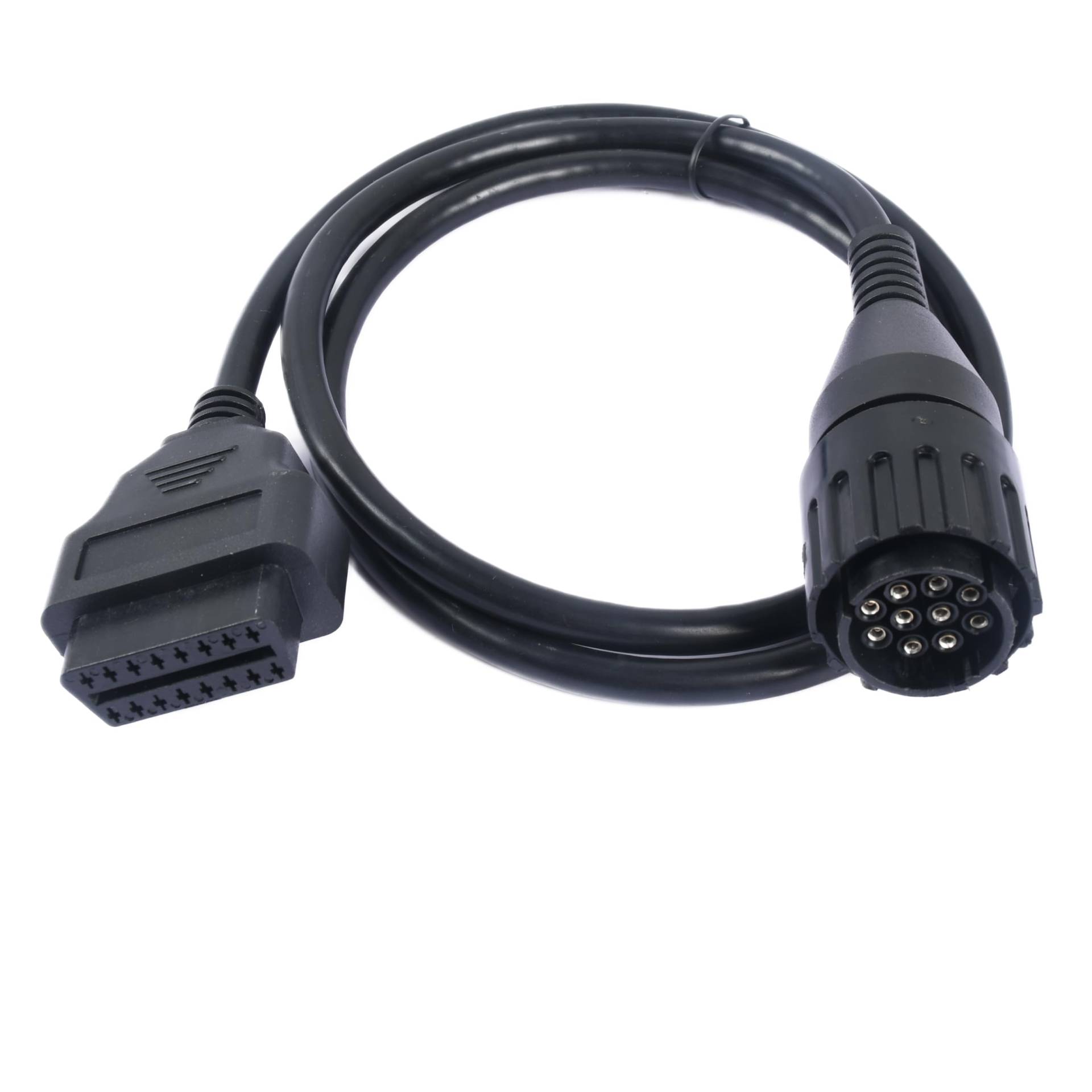 10-poliges OBD2-OBD-Adapterkabel, OBD-Motorradmotor, 10-poliger auf 16-poliger Stecker, kompatibel mit GS 1200 GS-911 von Yalgdlen