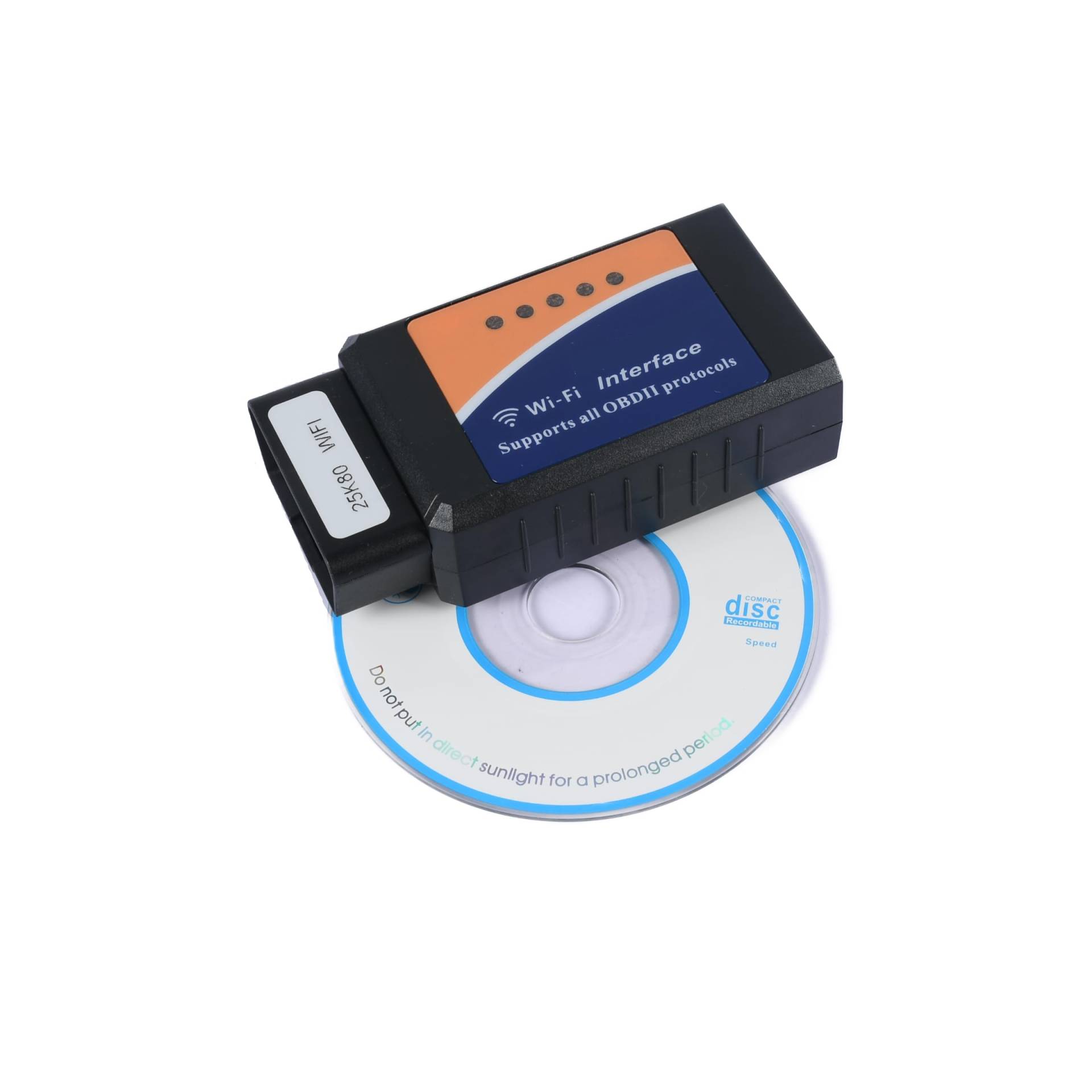 WiFi ELM327 OBD2 Adapter Scanner Reader 25k80 Chip unterstützt iOS / Android von Yalgdlen