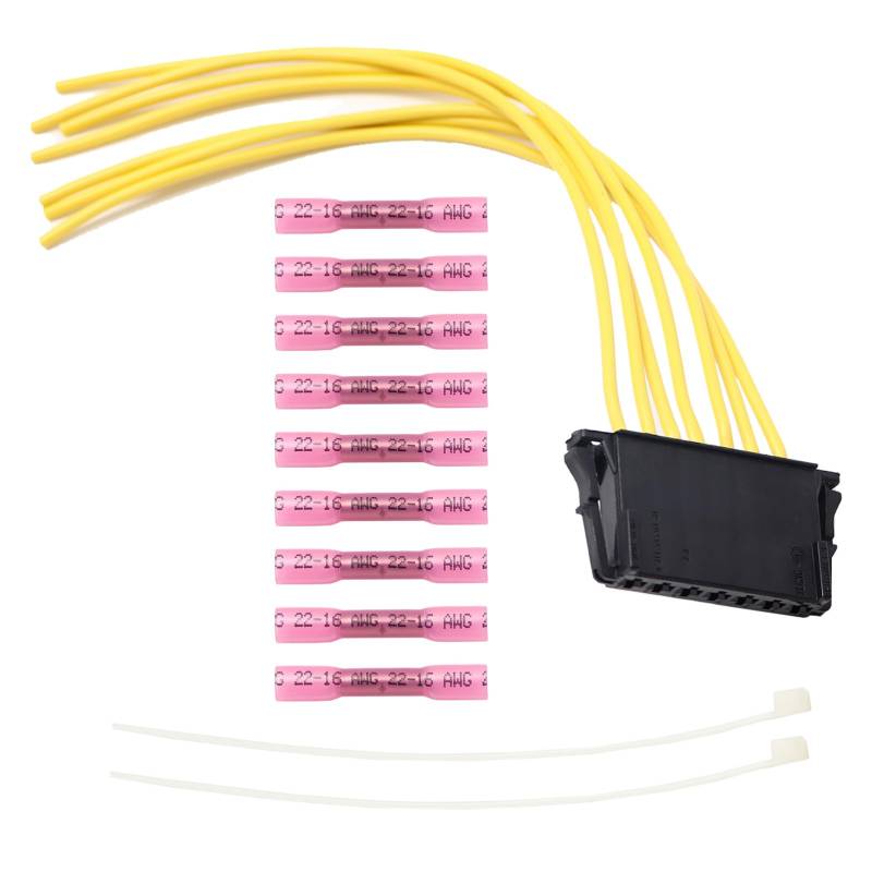 YananAC 7-poliger Rücklicht Kabelbaum Reparatursatz Heckleuchte Kabelbaum Stecker Kabelbaum des Rücklichts kompatibel mit Mercedes E-Klasse W211 C-Klasse W203 W204 S204 C204 CLS CL203 A2115450328 von YananAC