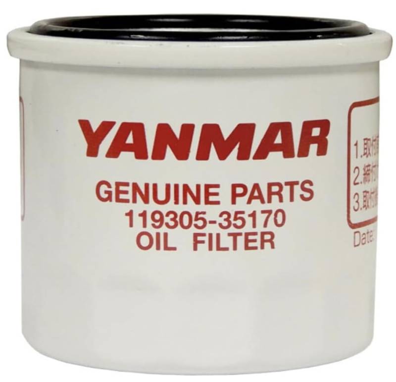 Yanmar Ölfilter für GM-Serie, YM-Serie, 3JH, original 119305-35170 ersetzt 119305-35151 von okoium