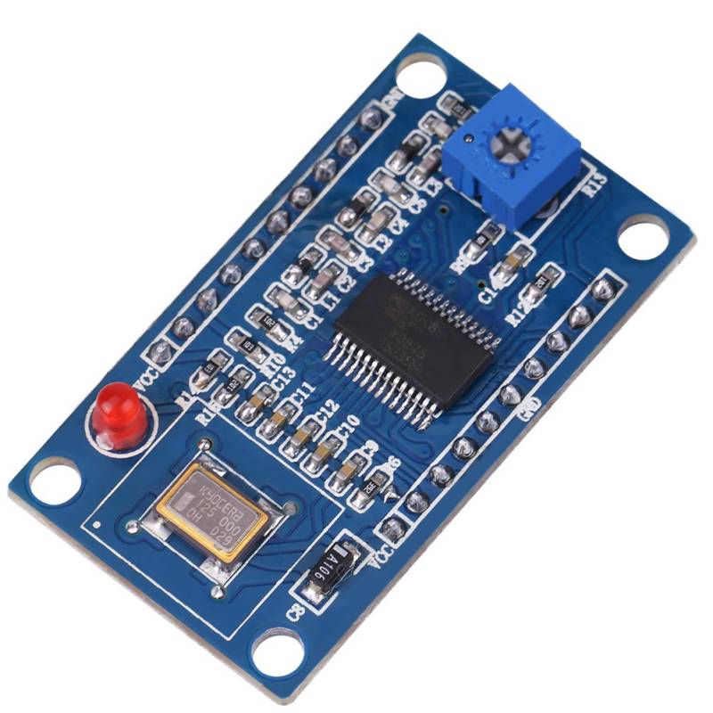 AD9850 Signalgenerator-Modul 0-40MHz Funktionssignalgenerator mit 2 Sinus- und 2 Rechteckwellenausgängen mit 125MHz Quarzoszillator von Yanmis