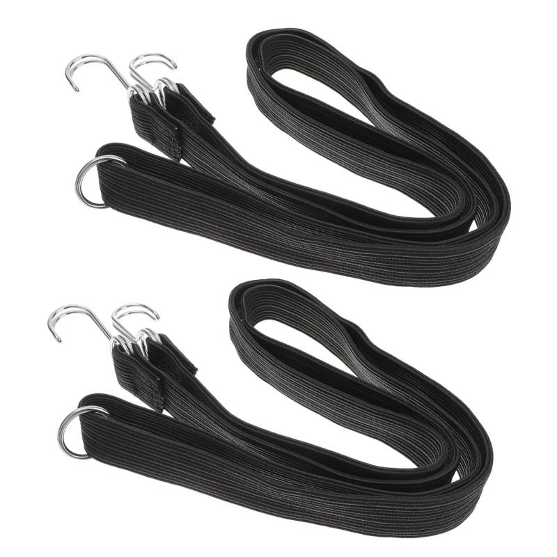 Yardenfun Elastische Spanngurte 2 Meter Lange Luggage Straps Für Sicheres Transportieren Von Gepäck Und Ladung Auf Motorrädern Und Fahrrädern Ideal Für Reisen Und von Yardenfun