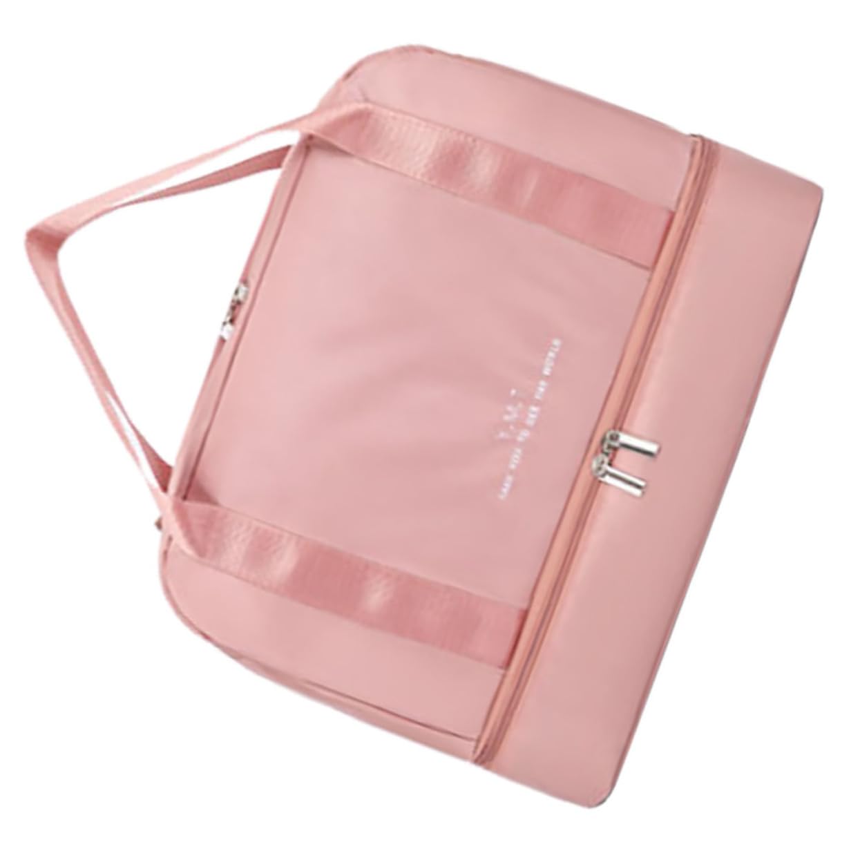 Yardenfun Große Faltbare Reisetasche Für Damen Und Herren Tragbare Sport Und Wochenendtasche Mit Viel Stauraum Leichte Geräumige Handgepäcktasche Pink von Yardenfun