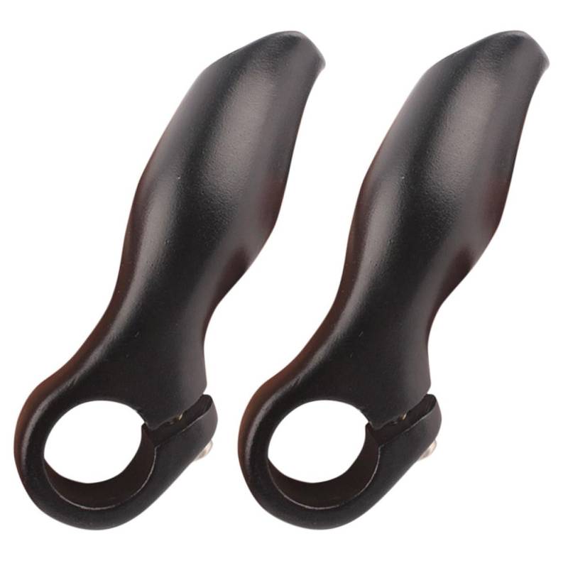 Yardwe 2St Fahrradgriff bike grips fahradgrife zubehör für fahrräder bike accessories Schlösser Stangenendstopfen Lenker rutschfestes Griffende Fahrrad Rest Griff Aluminiumlegierung Black von Yardwe