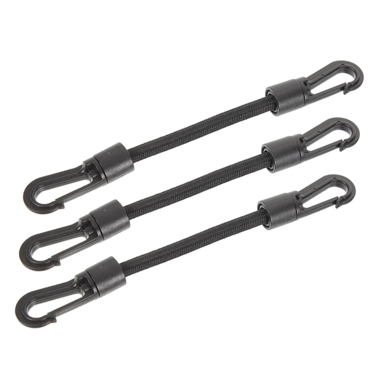 Yardwe 3 Stück Doppelendiges Elastisches Seil Kleiner Hakengurt Elastische Schnalle Gurtschnur Mit Haken Outdoor Camping Hakengurt Mehrzweck Zurrgurt Hakenseil Täglicher Gebrauch von Yardwe