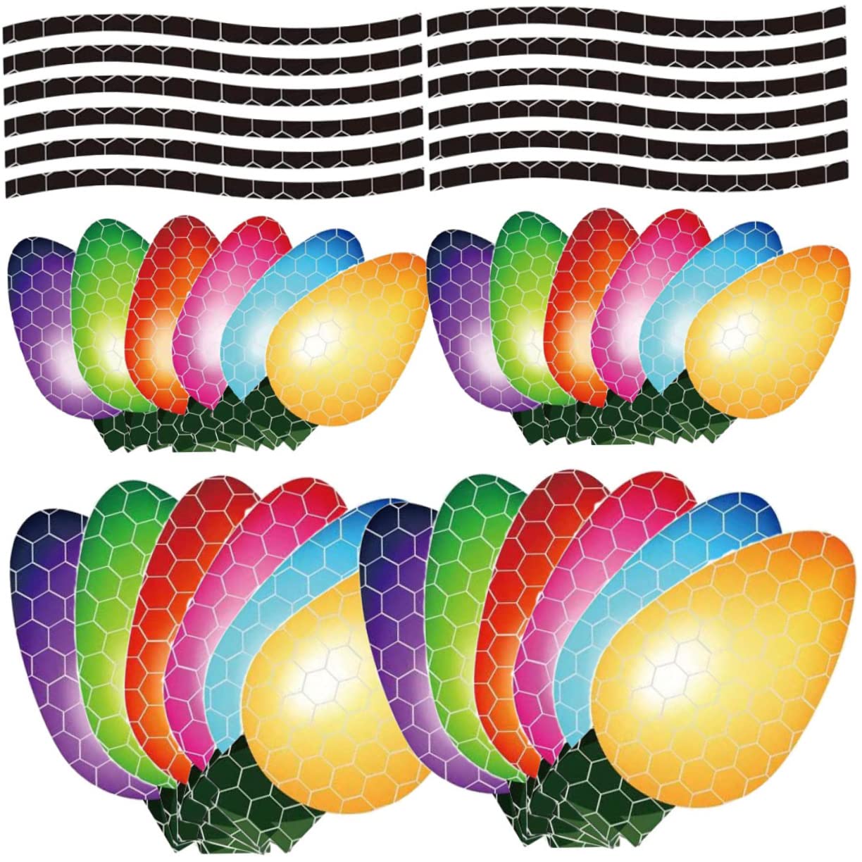 Yardwe 4 Sätze Glühbirne Kühlschrankmagnet Aufkleber Bewegungssensor Licht Innen Batteriebetrieben Uv-Taschenlampe Lichter Halter Weihnachtsmagnete Für Garagentore Planke Led Das Haustier von Yardwe