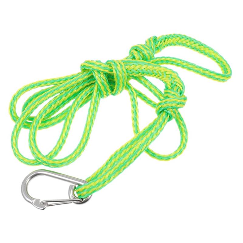 Yardwe Dockseil Festmacherschnur Bungee-Dock-Linie Dockschnur mit Seilen Dock Festmacherleine Seil Yachtseil Langlebiges Seil Bootsseil Seil zum Binden von Booten Legierung Light Green von Yardwe