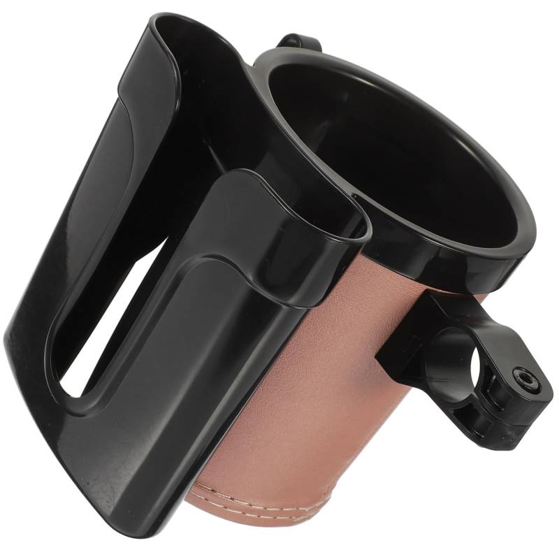 Yardwe Fahrrad Getränkehalter Fahrradständer Flaschen Fahrradflasche Container fahrradanlehnbügel Bike Holder Getränkehalter für Rollstuhlfahrer Fahrrad Cup Käfig Plastik Rose Gold von Yardwe